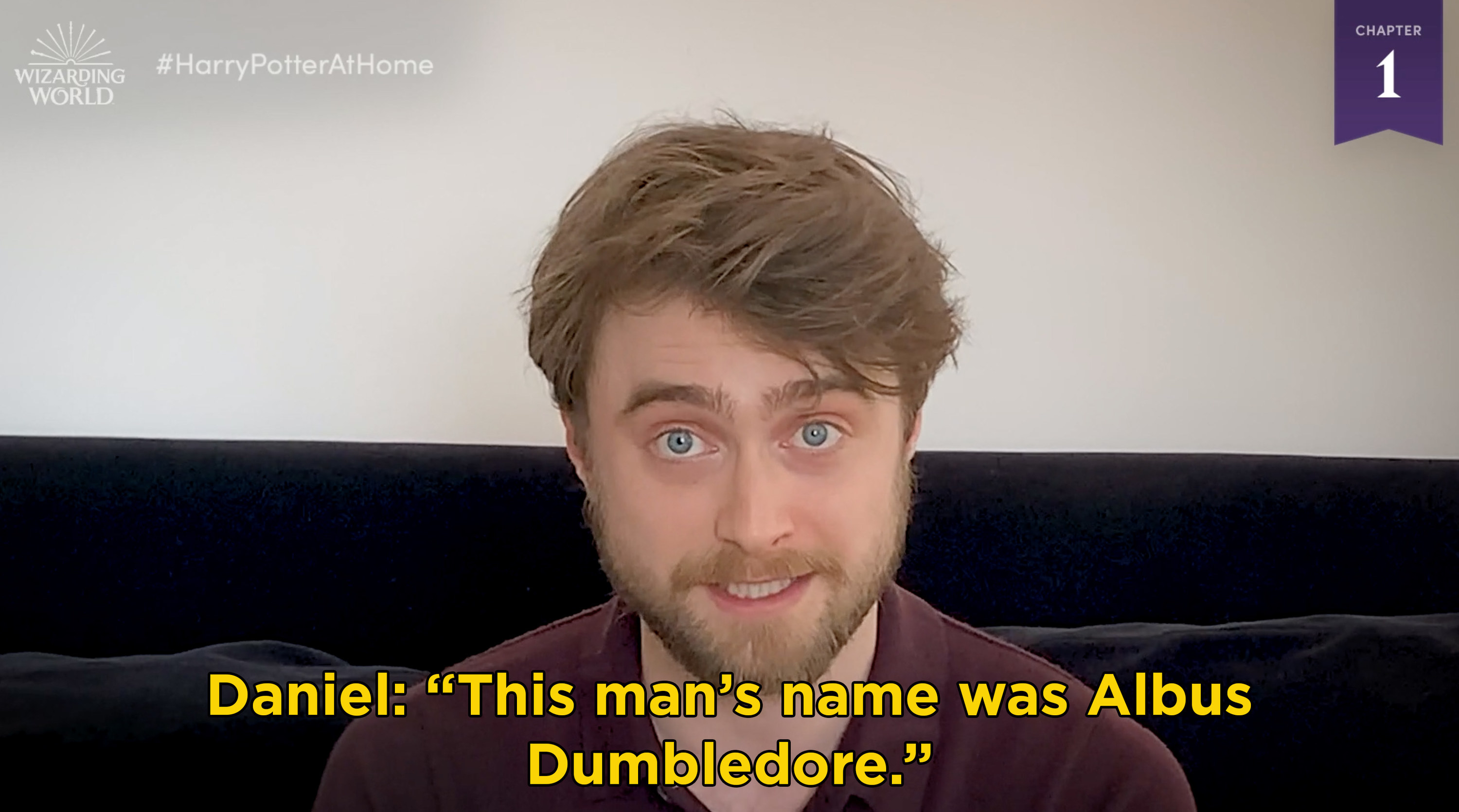 Daniel Radcliffe Just Returned To The "Harry Potter" Universe By ...