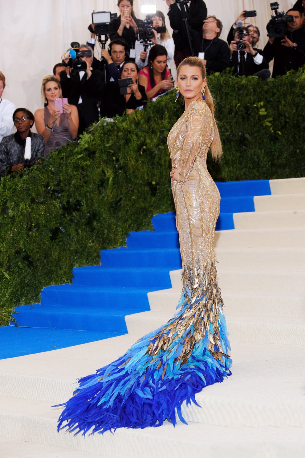 Blake Lively Made Fun Of Her Past Met Gala Gowns For Always Matching ...