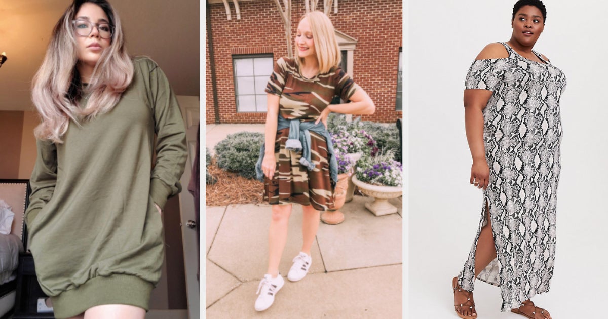30 Comfortable Dresses That You'll Probably Want To Lounge Around In ...