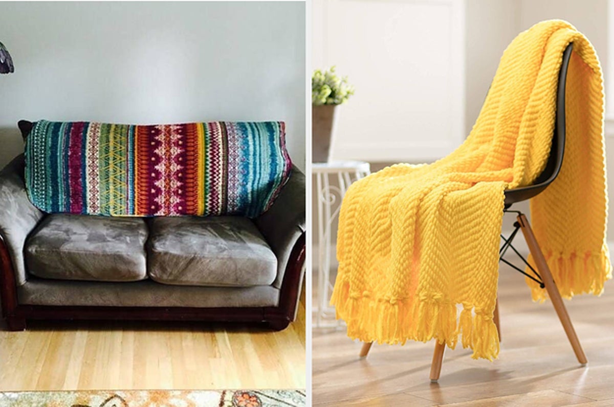 25 Throw Blankets You'll Pretty Much Want To Live Under