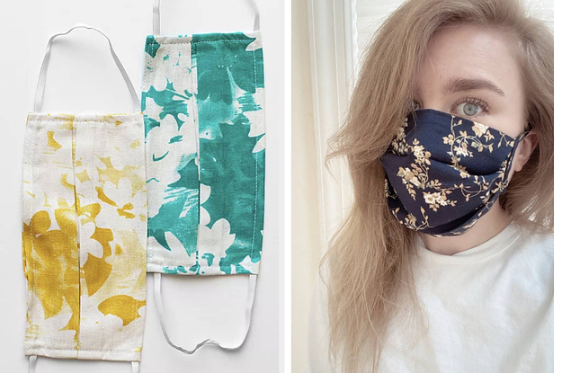 21 Of The Prettiest Face Masks You Can Buy Online Right Now