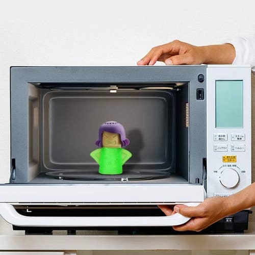 the green microwave cleaner 