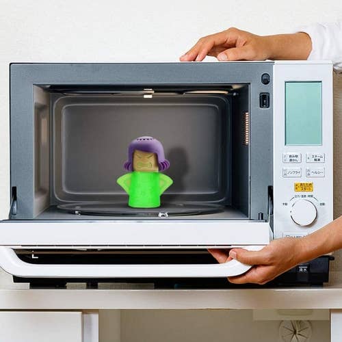 the green microwave cleaner 