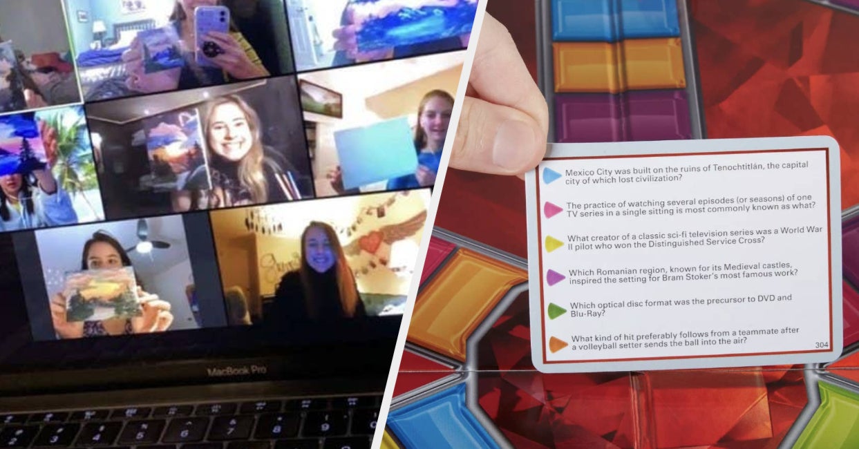 16 Creative Things To Try During Your Next Virtual Hangout