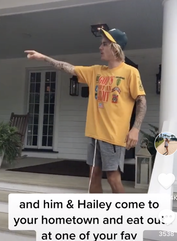 This Girl Posted A Justin Bieber Encounter On Her TikTok And He Seems ...