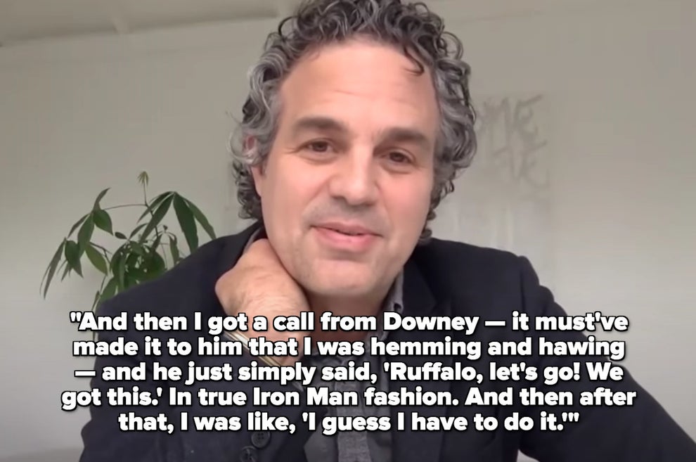 Mark Ruffalo Revealed Robert Downey Jr. Convinced Him To Play The Hulk