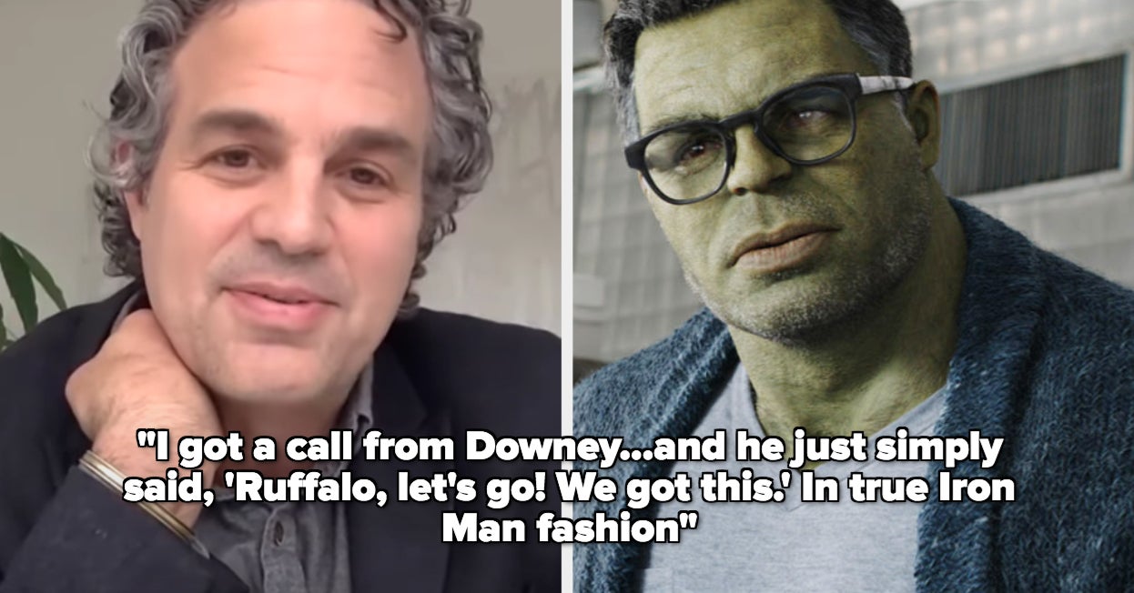 Mark Ruffalo Revealed Robert Downey Jr. Convinced Him To Play The Hulk