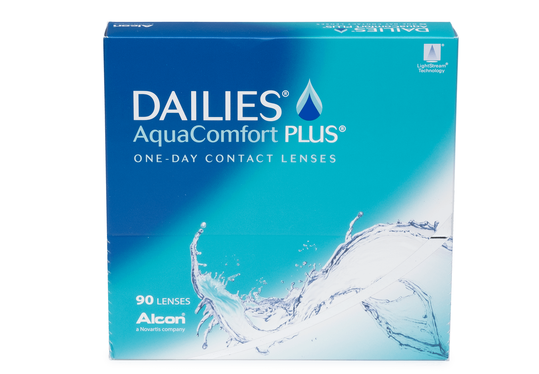 a box of Dailies AquaComfort Plus