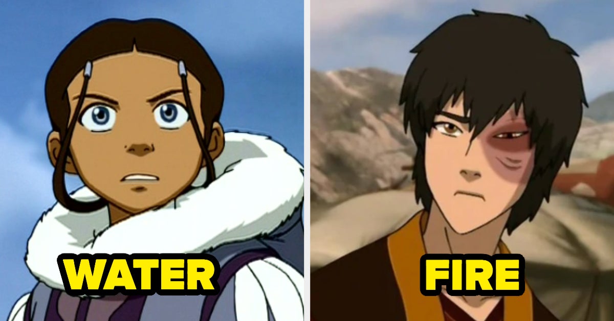 "Avatar The Last Airbender" Quiz Can You Match The Characters To