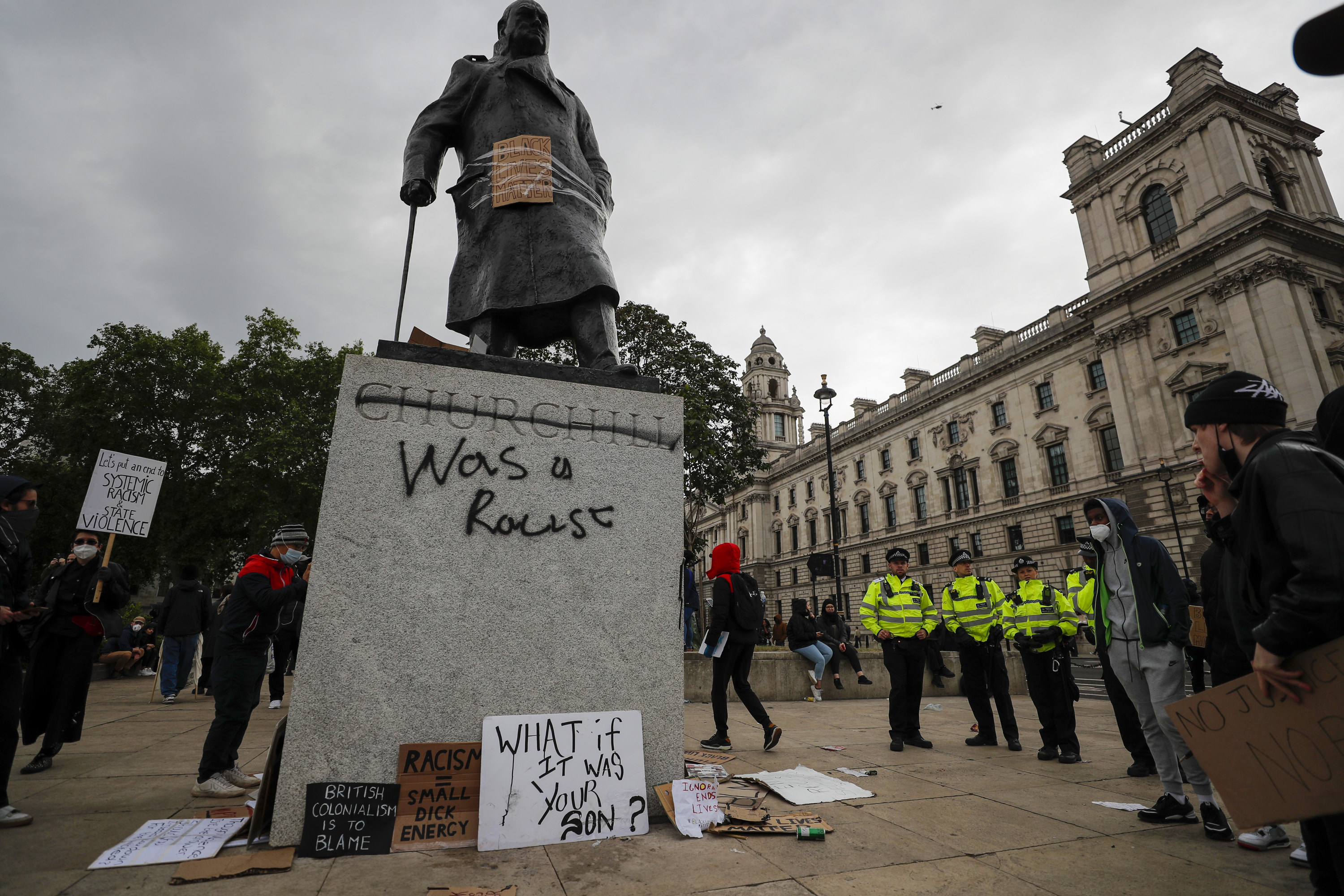 Statues Beheaded, Torn Down In US And UK Amid Black Lives Matter Protests