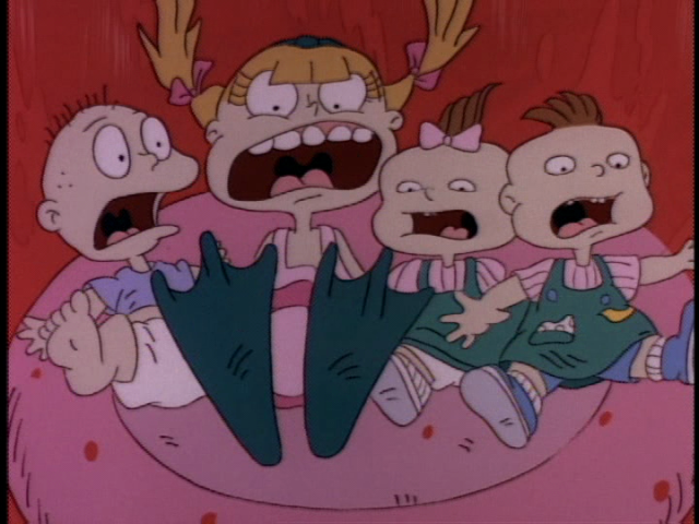 3.The. episode of Rugrats when they went inside Chuckie's body. 