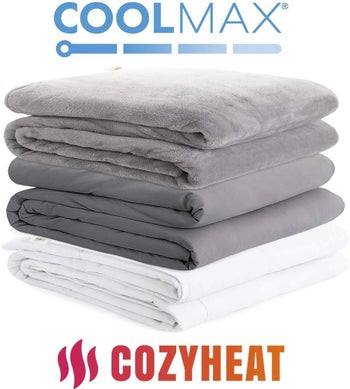 The Degrees of Comfort weighted blanket with two duvet covers