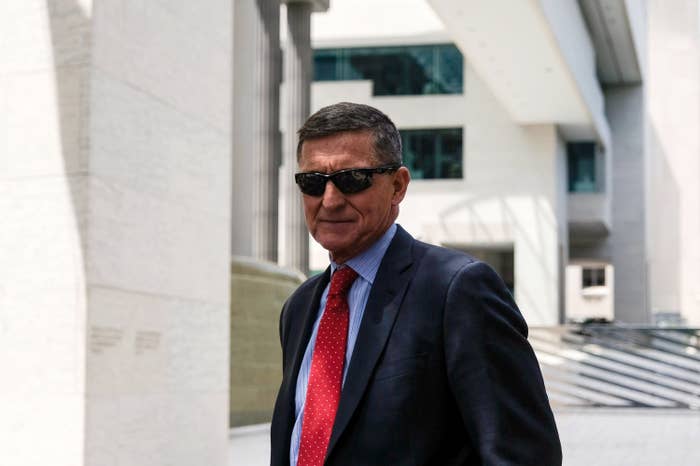 Michael Flynn in sunglasses