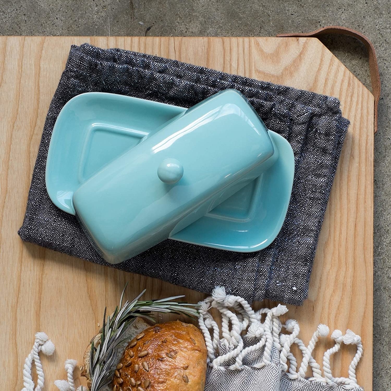 the butter dish