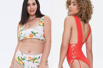 forever 21 bathing suit tops