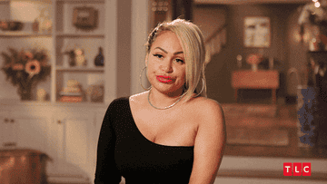 Darcey from &quot;90 Day Fiancé&quot; sighing.