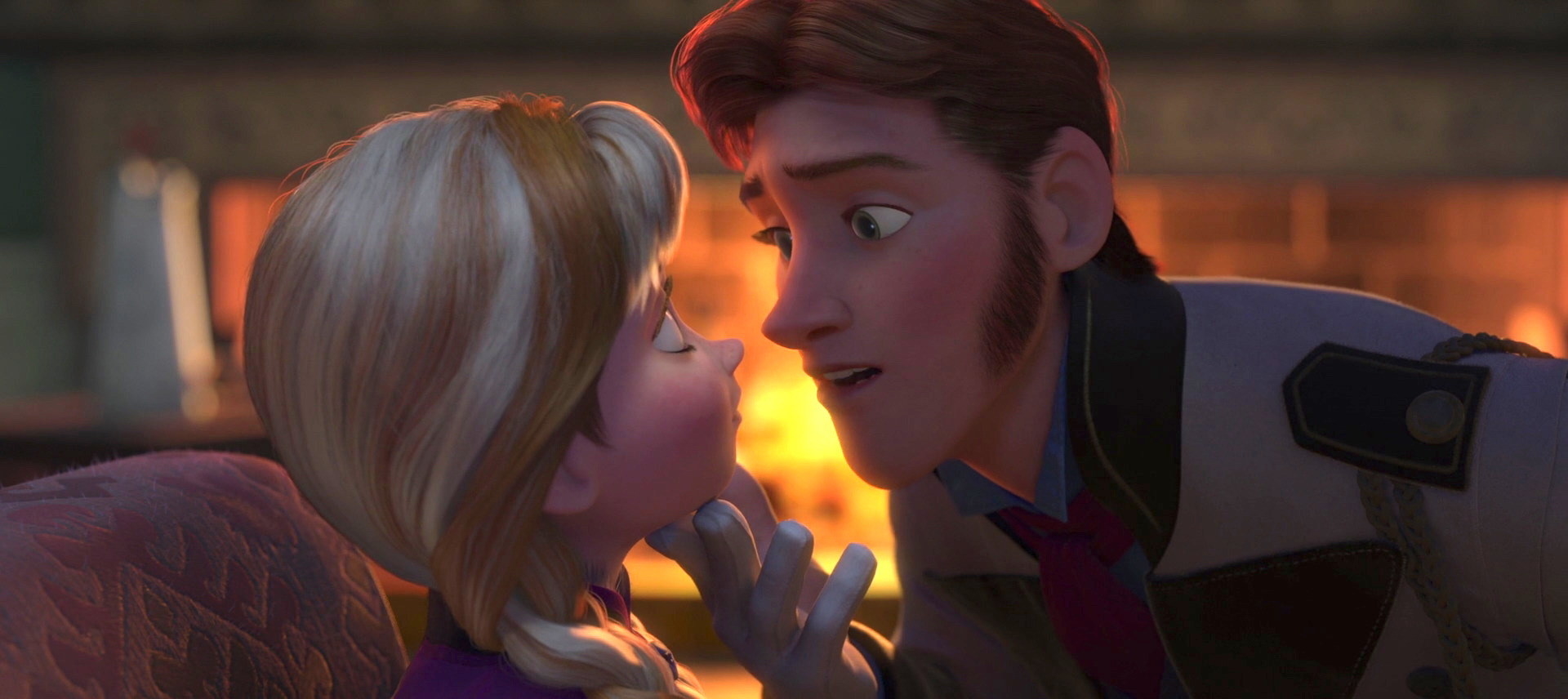 Hans betraying Anna in Frozen.