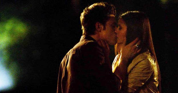 T/F: This is Damon and Elena's first kiss. - The TV Couples Trivia