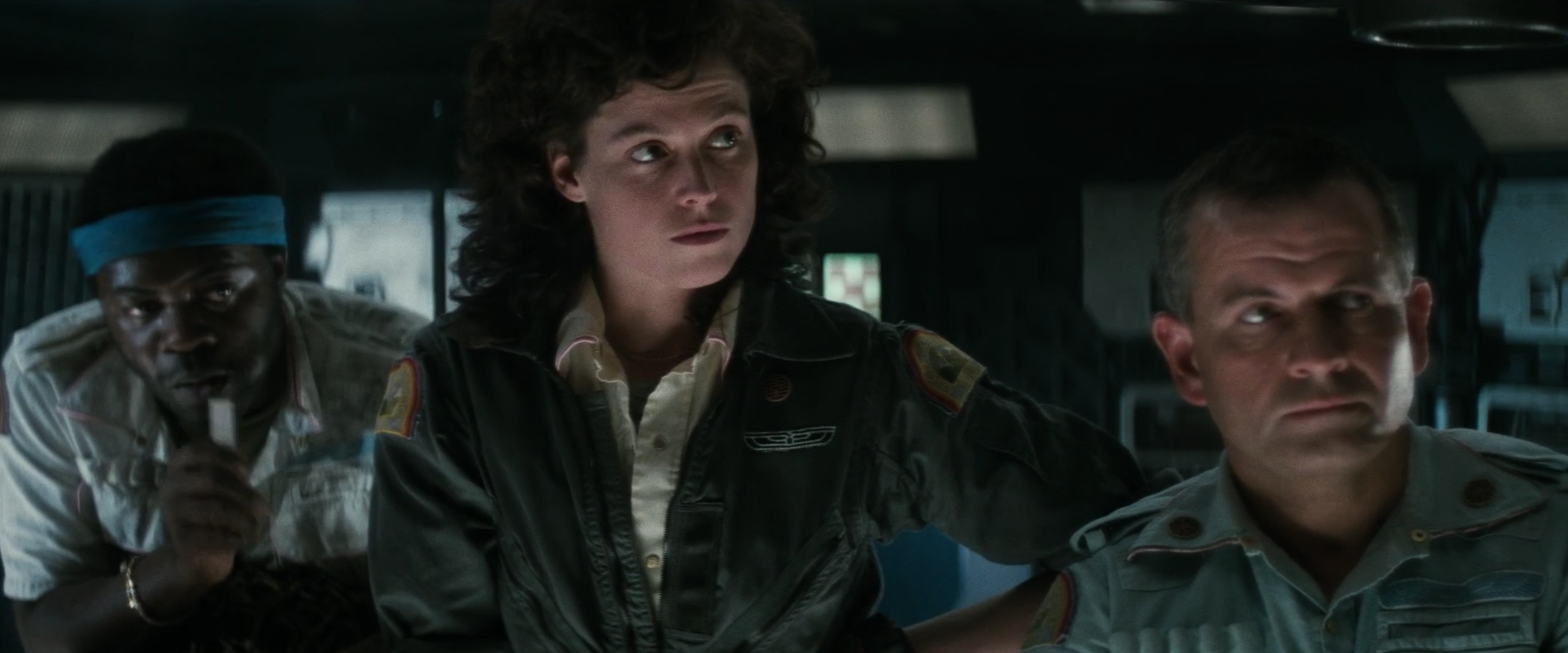Screenshot of Parker, Ripley, and Ash