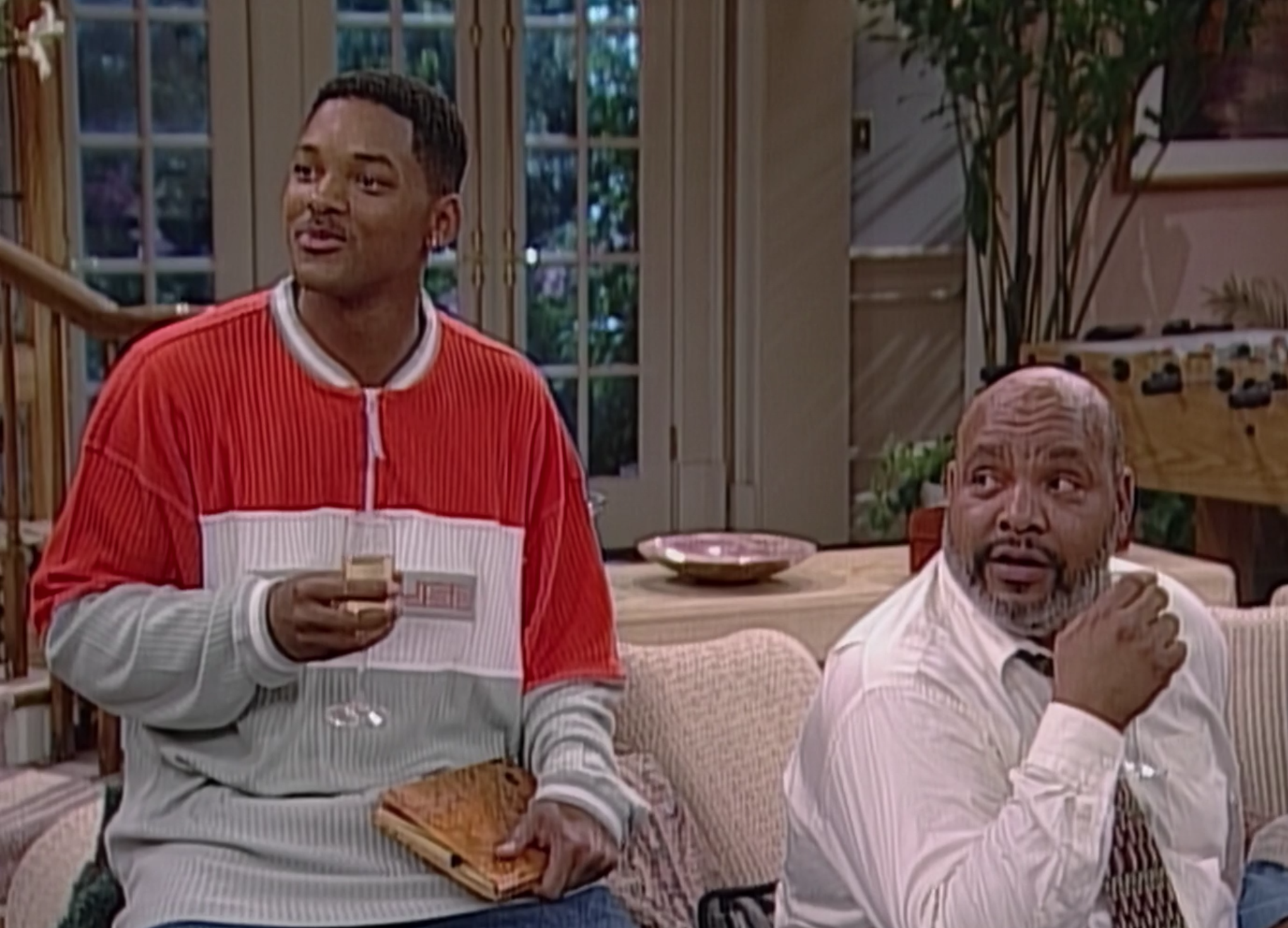 Screenshot of Will Smith and Philip Banks