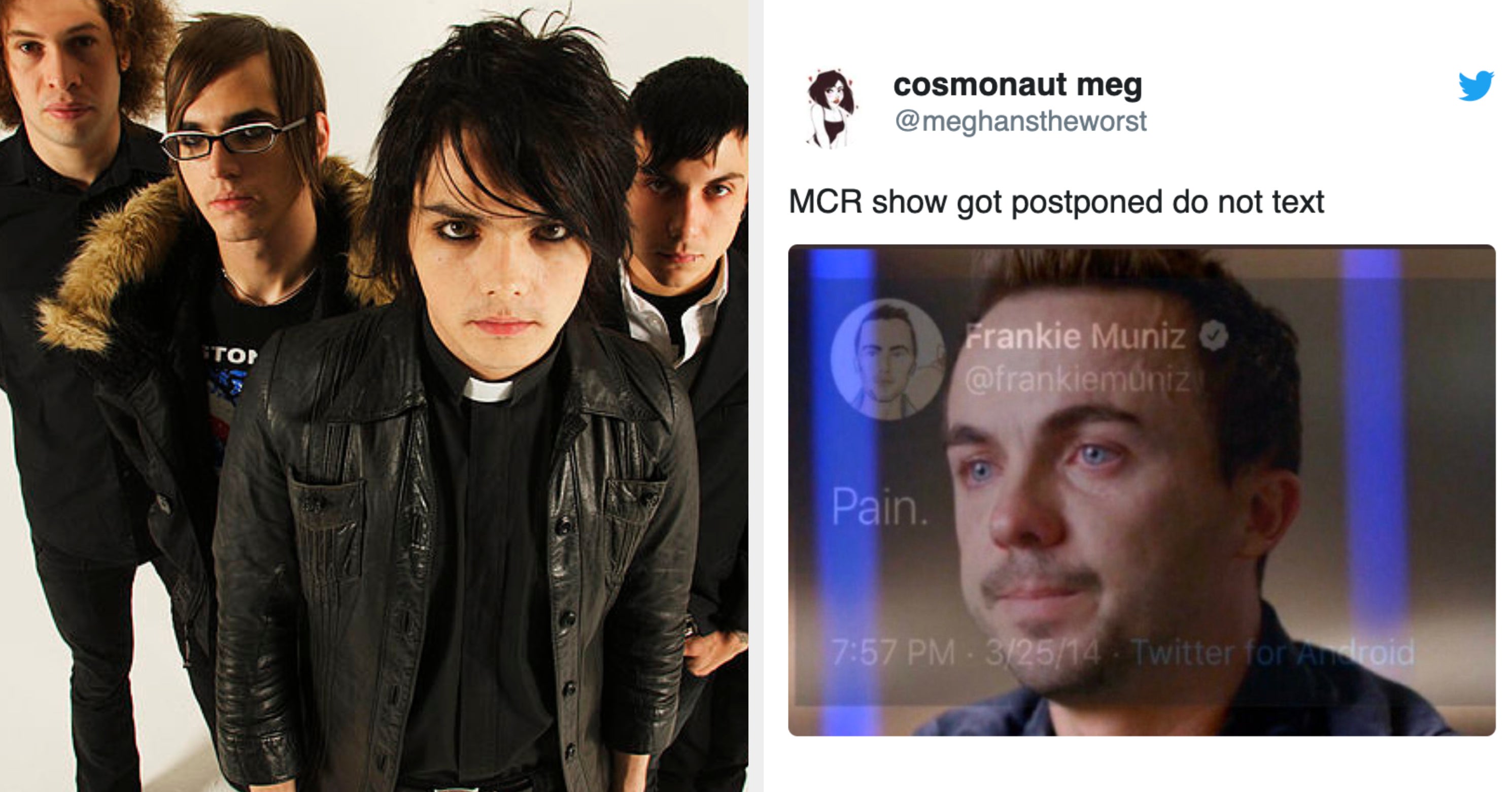 My Chemical Romance Officially Postponed Their Reunion Tour And Fans