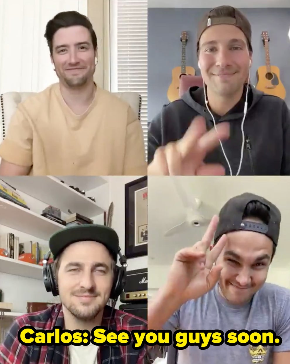 pix Big Time Rush Reunion Season big time rush had a virtual reunion and