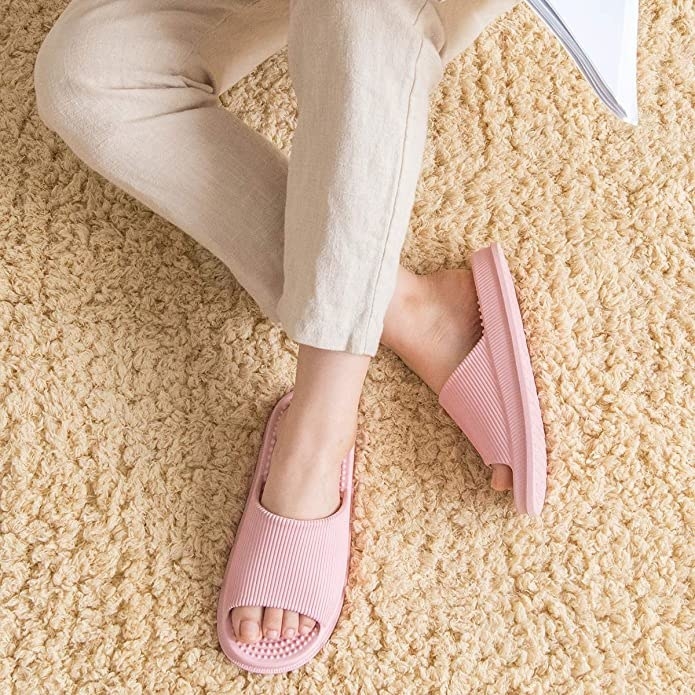MUJI Canada - Sound off - team outdoor shoes or slippers inside the house?  👟 We're 100% slippers in the home only! The Linen Slipper series is  perfect for summer as the
