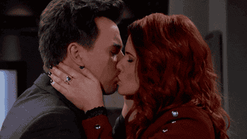 A kiss on &quot;The Bold and the Beautiful&quot;
