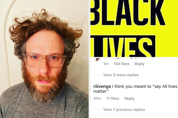 Seth Rogen Told Off Anyone Who Commented All Lives Matter On His