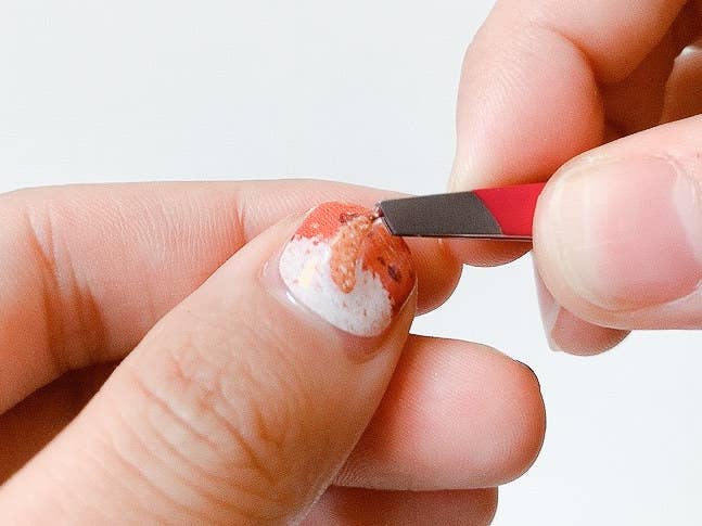 見てるだけでお腹すく カレーライス デザインのネイルシールがヤバい