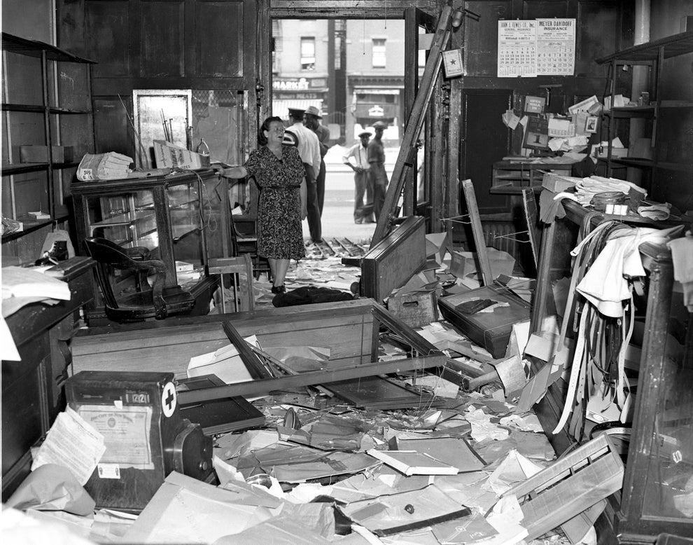 Photos Show 1943 New York City Curfew During Harlem Race Riots