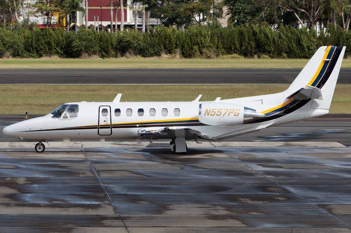 The FBI’s Cessna Citation jet.