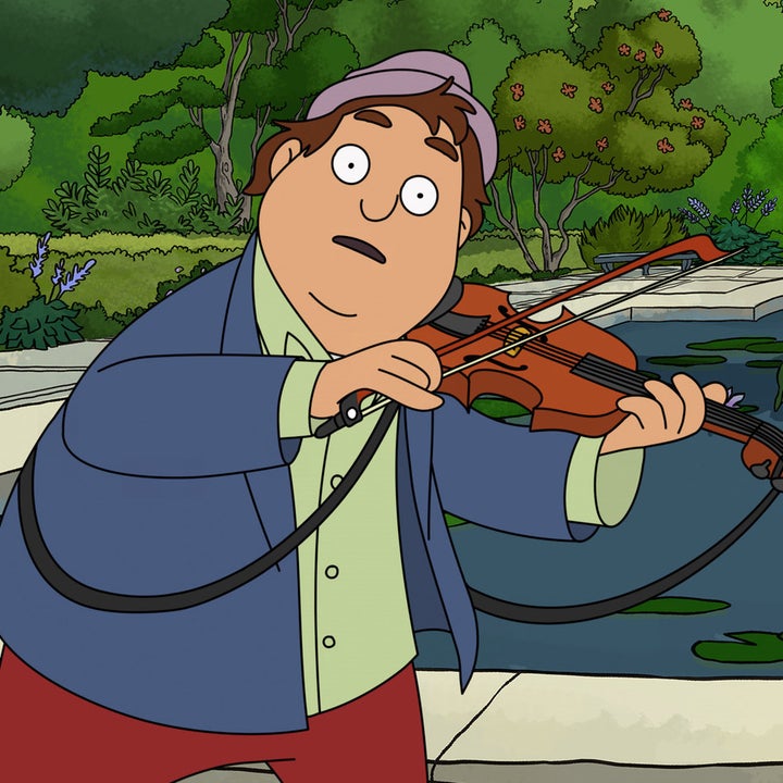 Josh Gad voicing Birdie in Central Park