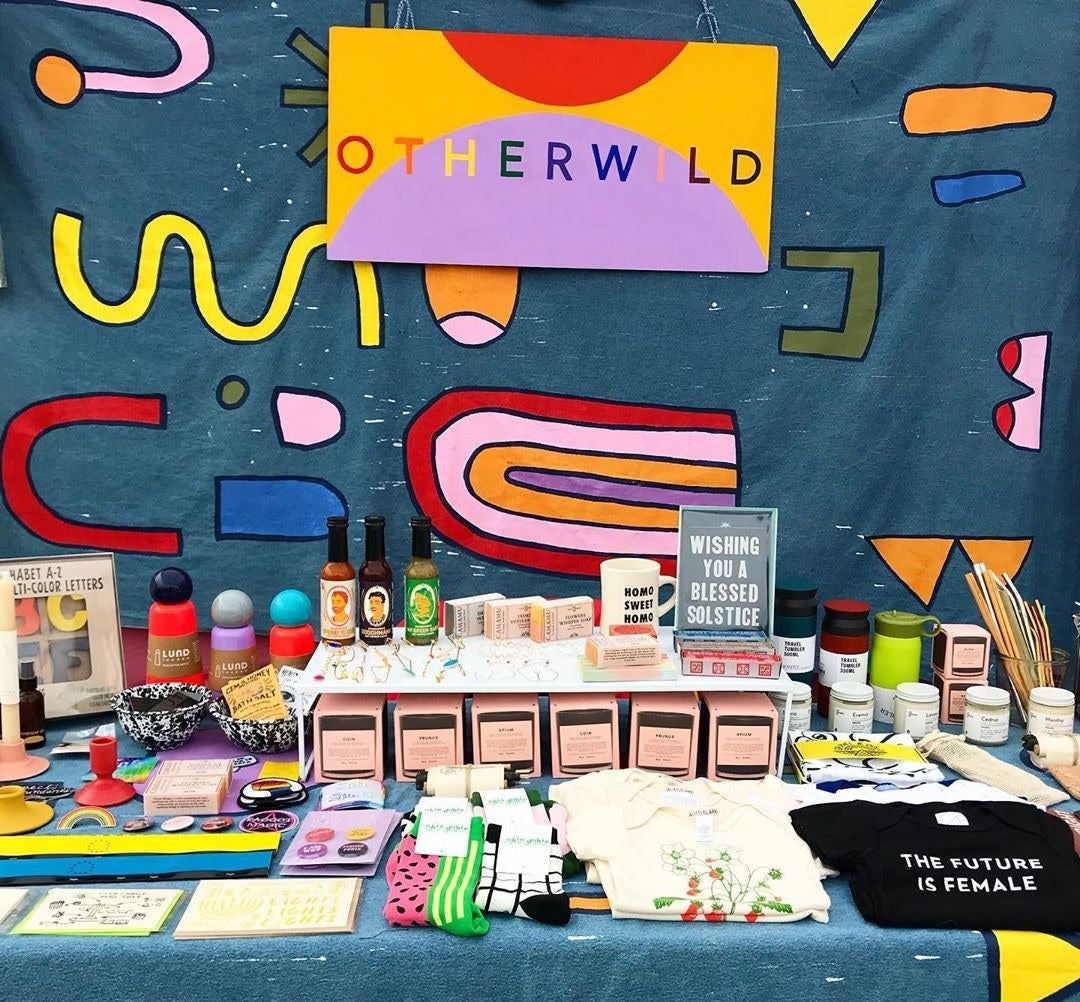 Various products sold at Otherwild