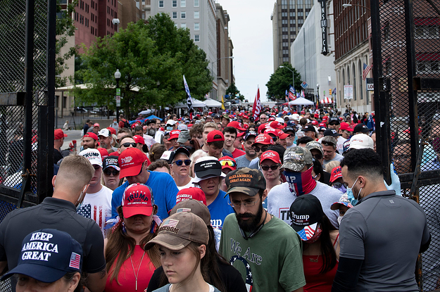 Six Trump Staffers At Tulsa Rally Have The Coronavirus