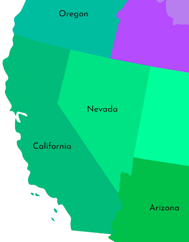 US States Border Quiz