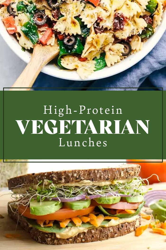 21 High-Protein Vegetarian Lunch Recipes That'll Keep You Full