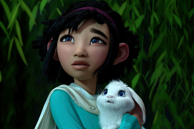 Netflix OVER THE MOON Movie Fei Fei Doll & Bungee & Sidekick Bunny 2020 NEW 