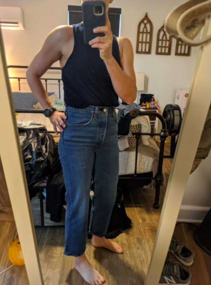 These Levi's Ribcage Straight Ankle Jeans Are About To Become Your New  Faves — And They're Up To 40% Right Now