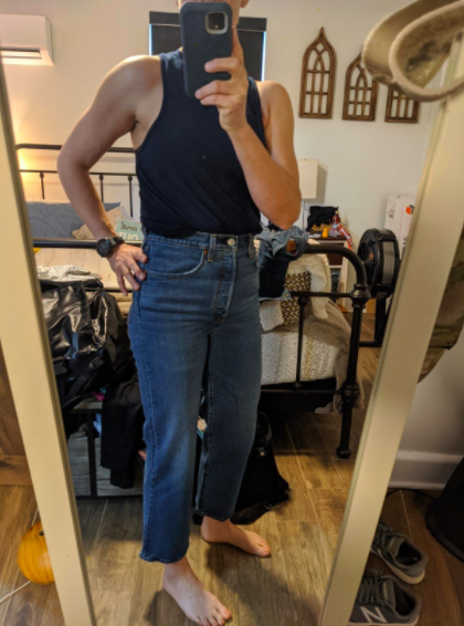 levi's ribcage jeans review