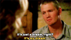 Lucas saying &quot;It&#x27;s just a dream, right?&quot; and Peyton responding &quot;It&#x27;s my dream.&quot;