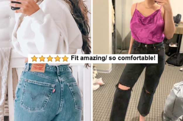 These Levi's Ribcage Straight Ankle Jeans Are About To Become Your New Faves — And They're Up To 40% Right Now