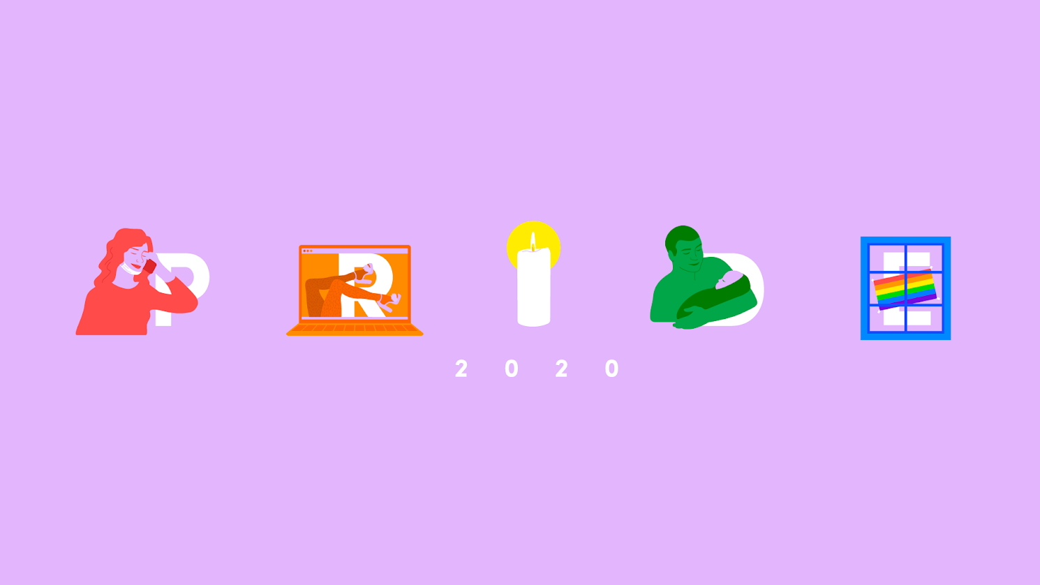BuzzFeed&#x27;s Pride 2020 logo
