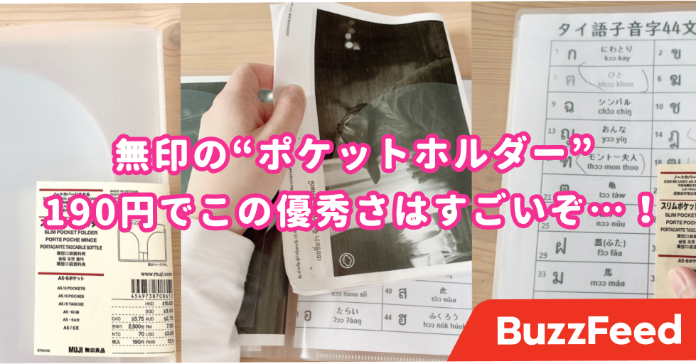 190円でこの優秀さはすごい 無印の ポケットホルダー がめちゃくちゃ便利なんです