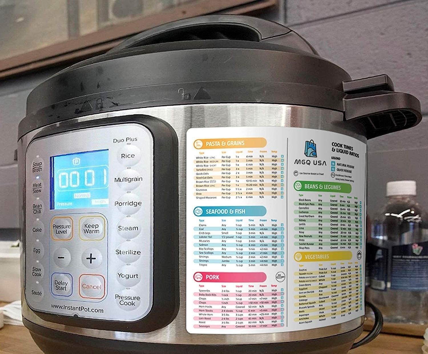 The Instant Pot Magnetic Cheat Sheet Set