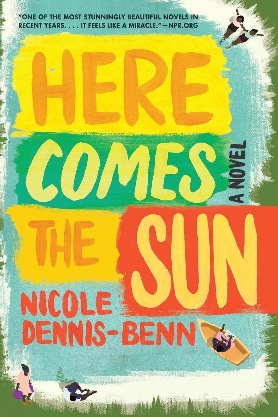 的封面“Sun"来了;在妮可Dennis-Benn