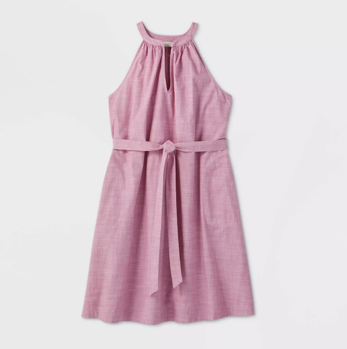 The dress in purple