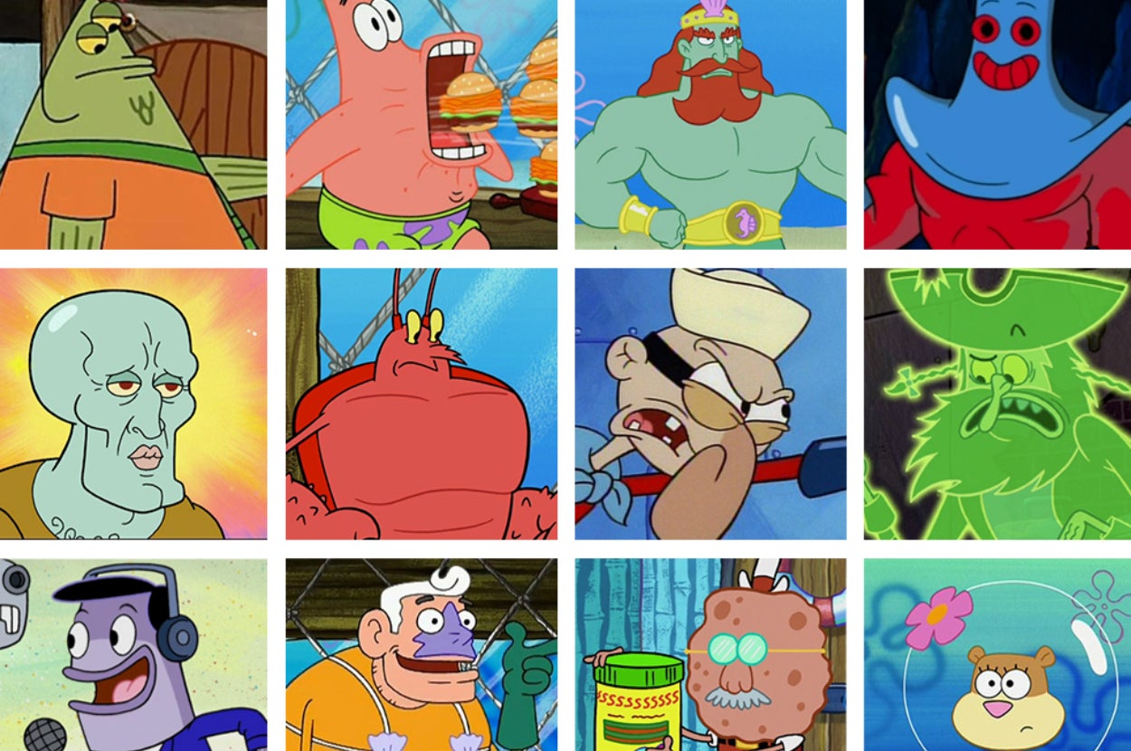Spongebob Squarepants Characters Spongebob Squarepants Characters