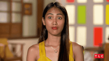 Rose from &quot;90 Day Fiancé&quot; looking shocked and upset.