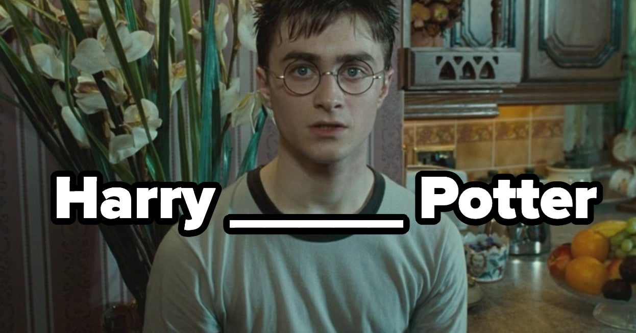Do You Know The Middle Names Of These Harry Potter Characters